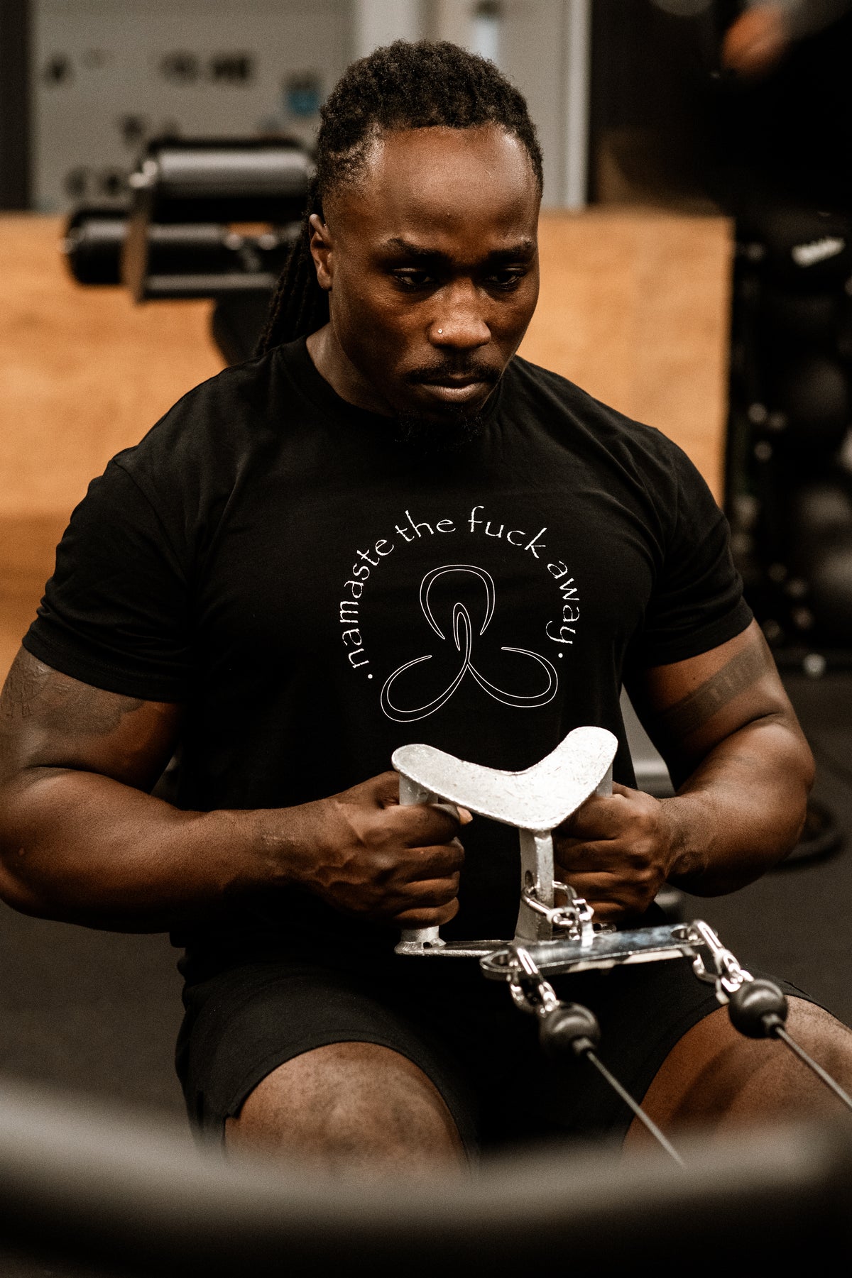 Namaste the fuck away