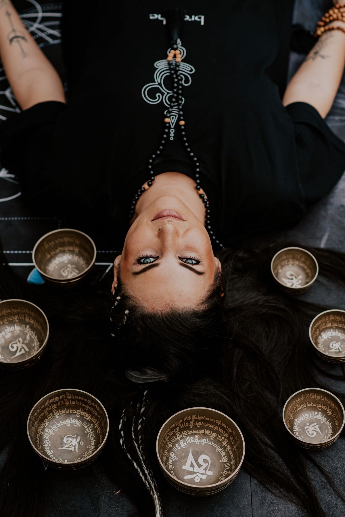 Tibetan Mantra Carved Singing Bowls - Zen Warrior Shop