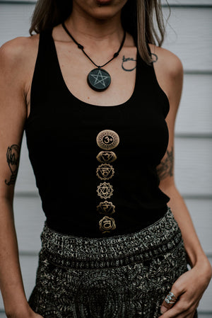 Align - Black & Gold Sexy Back - Zen Warrior Shop