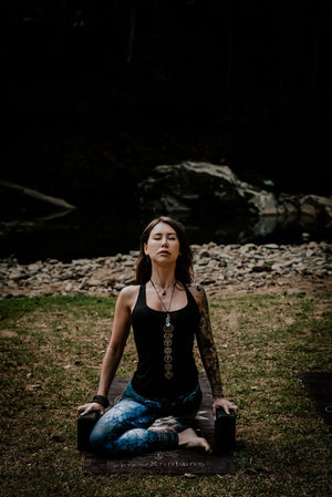 Align - Black & Gold Sexy Back - Zen Warrior Shop