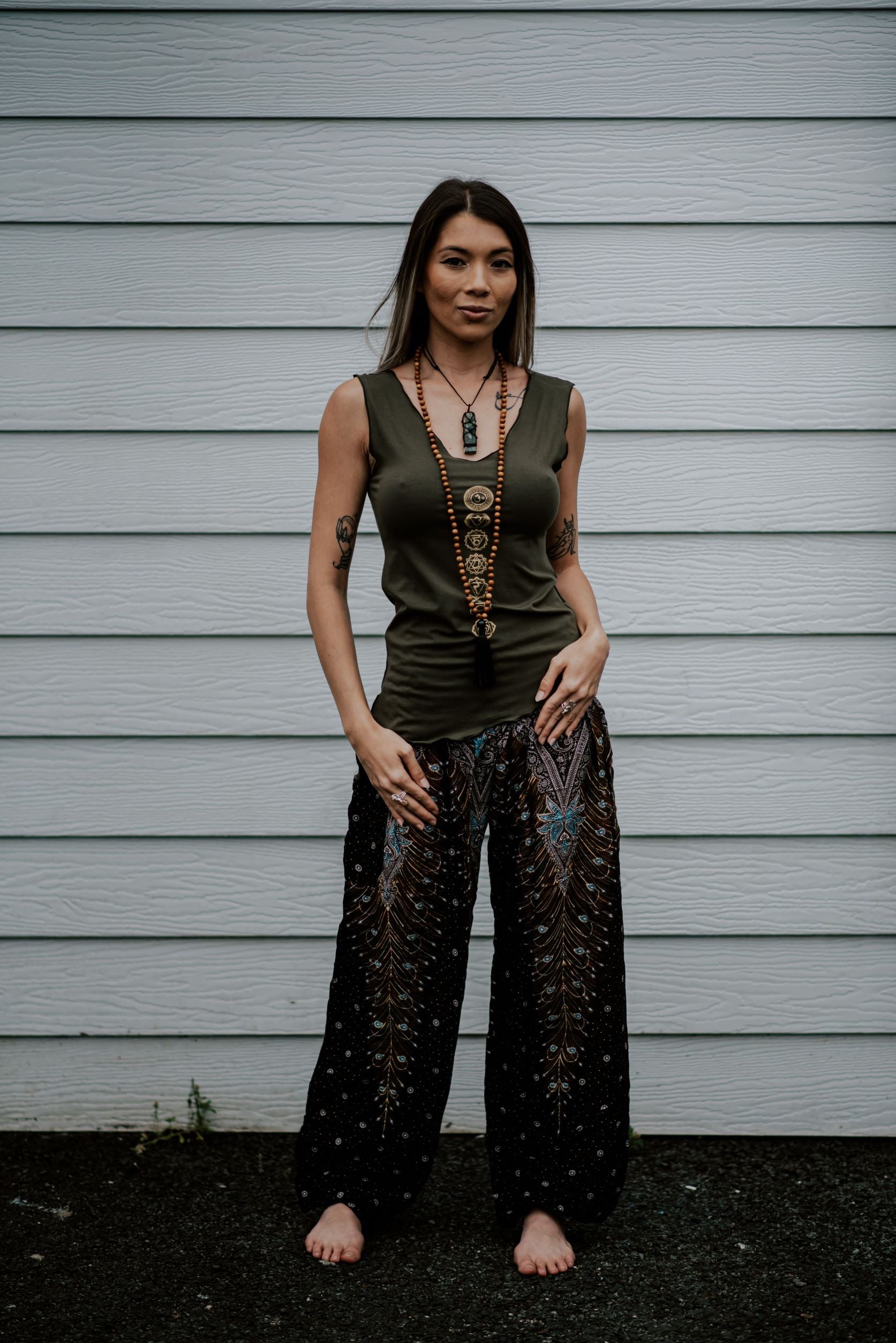 Align - Green & Gold Flutter - Zen Warrior Shop