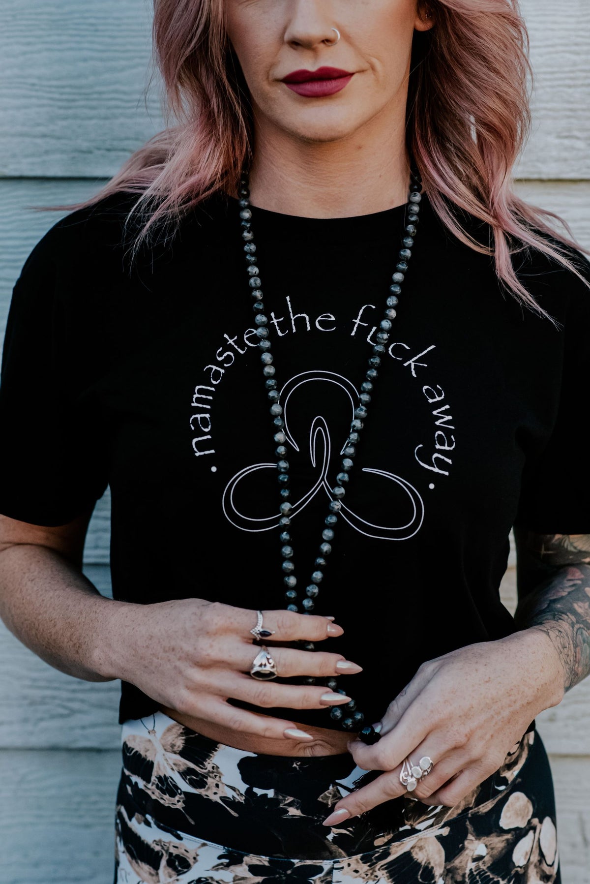 Namaste the f**k away - Zen Warrior Shop